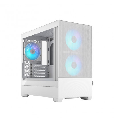 Fractal Design Pop Mini Air RGB TG Clear (Blanca) - Caja Micro-ATX