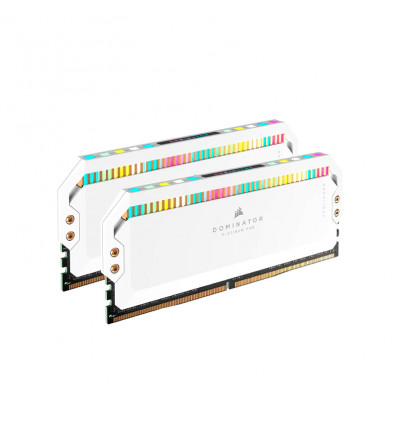 Corsair Dominator Platinum RGB 64GB (2x32GB) DDR5 5600MHz CL34 (Blanca) - Memoria RAM