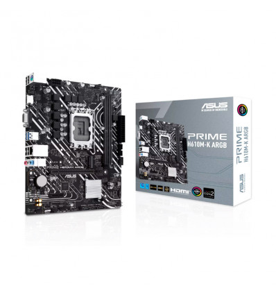 Asus Prime H610M-K ARGB - Placa base 1700 Micro-ATX