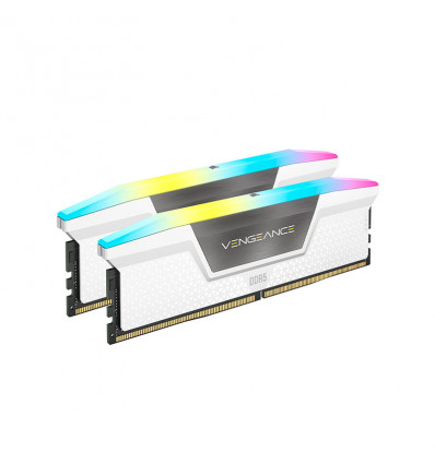 Corsair Vengeance RGB 32GB (2x16GB) 5600MHz DDR5 CL40 Blanca - Memoria RAM