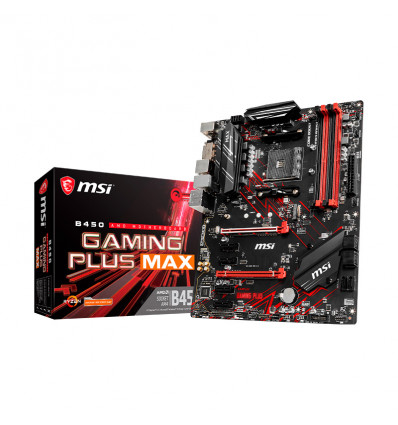 MSI B450 Gaming Plus Max - Placa base AM4 ATX