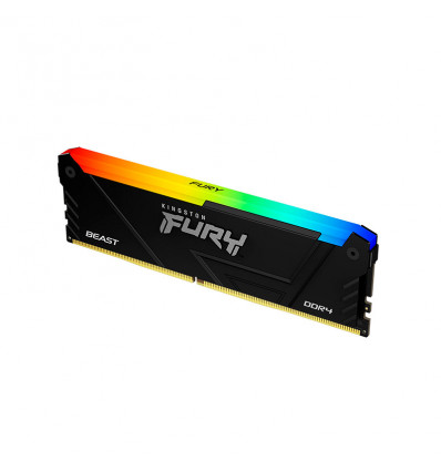 Kingston Fury Beast RGB 8GB DDR4 3600MHz CL17 - Memoria RAM