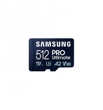 Samsung Pro Ultimate 512GB - Tarjeta MicroSD + Adaptador