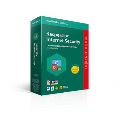 Antivirus Kaspersky 2018 Internet Security - 1 Licencia