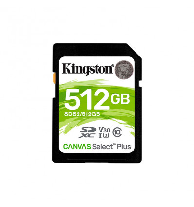 <p>Kingston CANVAS Select Plus 512GB CL10</p>