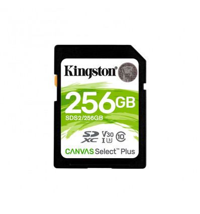 <p>Kingston CANVAS Select Plus 256GB CL10</p>