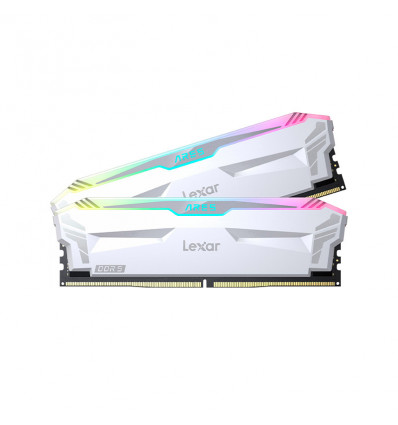 <p>Lexar Ares RGB 32GB (2x16GB) DDR5 6400MHz CL32 Blanca</p>