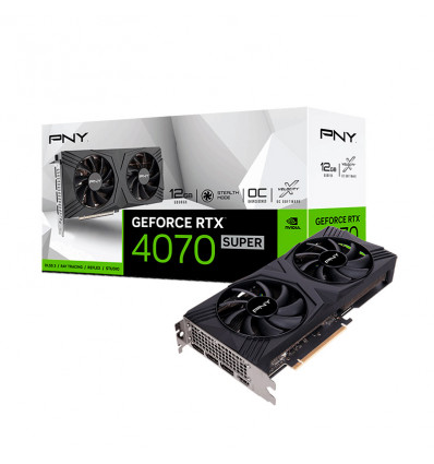 <p>PNY GeForce RTX 4070 Super VERTO OC 12GB GDDR6X DLSS3</p>