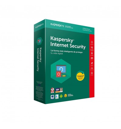 Antivirus Kaspersky 2018 Internet Security - 4 Licencias