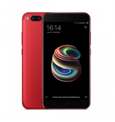 Xiaomi Mi A1 rojo - Smartphone 5.5" 64GB 4GB