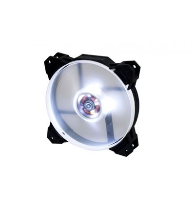 Coolbox Deepwind Ventilador 12cm LED Blanco