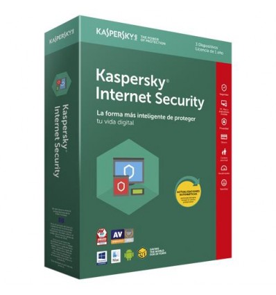 Kaspersky 2018 Internet Security 3 Licencias