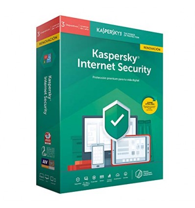 Antivirus Kaspersky 2019 Internet Security 1 licencia