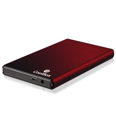 Coolbox SCG2520 Caja externa 2.5" USB 2.0 Roja