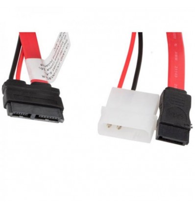 Cable SATA III / micro SATA + molex Lanberg