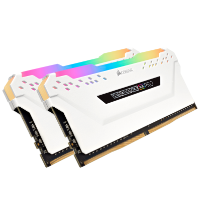 Corsair Vengeance RGB PRO 32GB (2 x 16GB) DDR4 3200Mhz Blanco