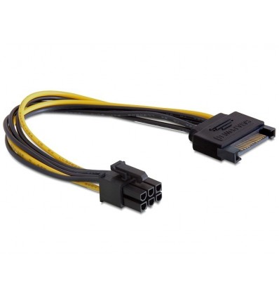 Cable SATA a 6pin PCIE Interna Gembird