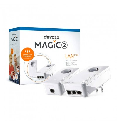 Devolo Magic 2 LAN triple Starter Kit 8516