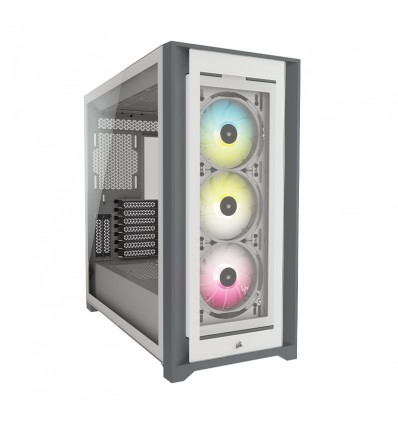 Corsair ICUE 5000x Smart Blanca - Caja ATX RGB