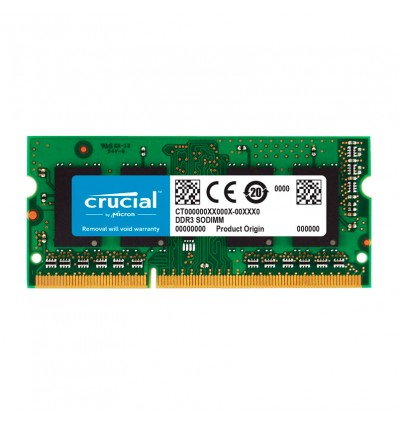MEMORIA SODIM CRUCIAL 8GB DDR3L CT102464BF160B