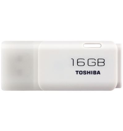 Toshiba 16GB USB 3.0 Haybusa Blanco