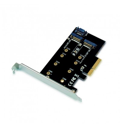 TARJETA CONCEPTRONIC EMRICK PCIe 2 x SSD M.2 NVME
