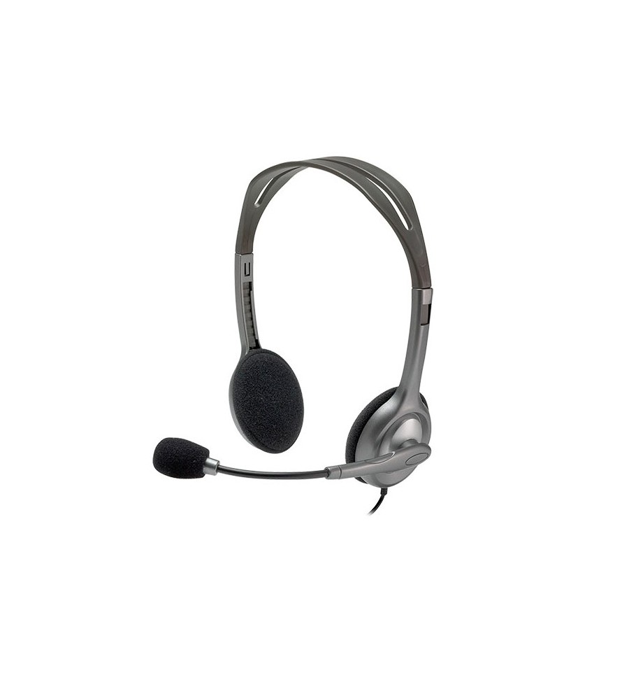 Logitech H110 - Auriculares con micrófono rotatorio