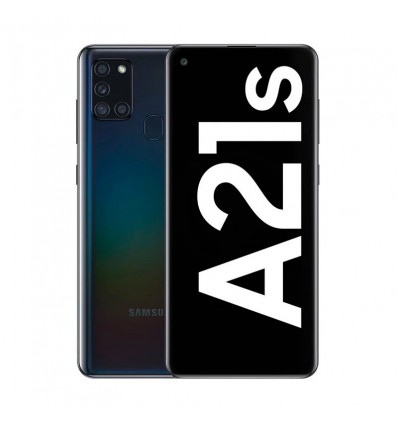 Samsung Galaxy A21s Negro - Smartphone 6.5" 4GB 128GB
