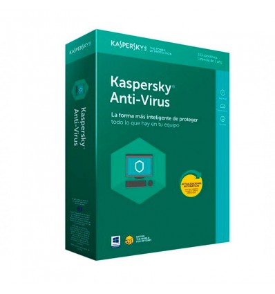 Kaspersky Antivirus 2020 (3 dispositivos) - Antivirus