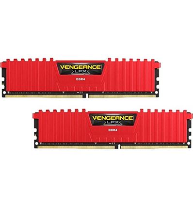 Memoria RAM Corsair 16GB DDR4 3000 (2x8 GB) Red LPX