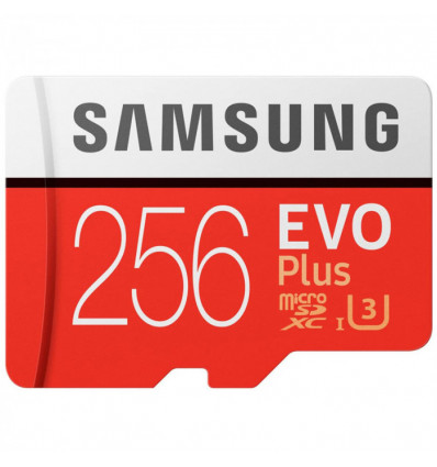 MEMORIA MICRO SD SAMSUNG EVO+ 256GB