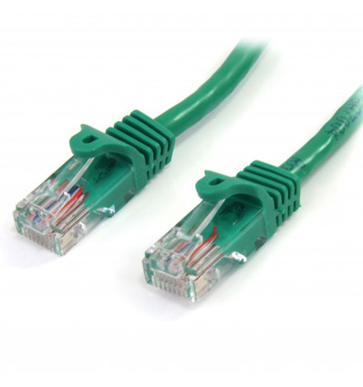CABLE RED STARTECH 1M VERDE CAT 5E