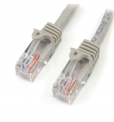 CABLE RED STARTECH 15M GRIS CAT 5E