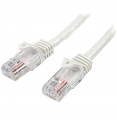 CABLE RED STARTECH 7M BLANCO CAT 5E