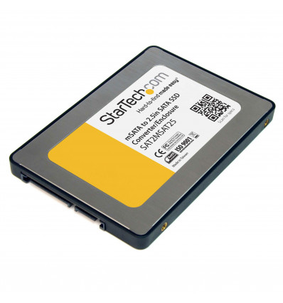 ADAPTADOR STARTECH SSD MSATA A SATA 2.5"