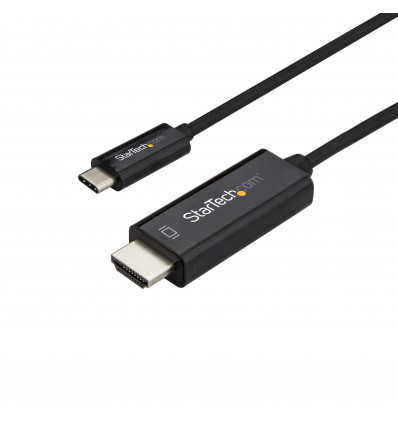 CABLE STARTECH USB-C A HDMI 2M 4K NEGRO