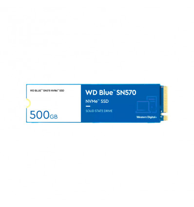 Western Digital Blue SN570 500GB - Disco duro SSD M.2 NVMe