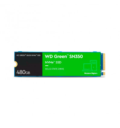 Western Digital Green SN350 480GB - Disco duro SSD M.2 NVMe