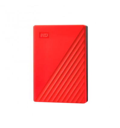 WD Passport 4TB Rojo - Disco duro 2.5" externo