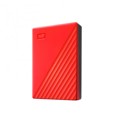 WD Passport 2TB Rojo - Disco duro 2.5" externo