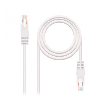 CABLE RED NANOCABLE 3M CAT 5E BLANCO
