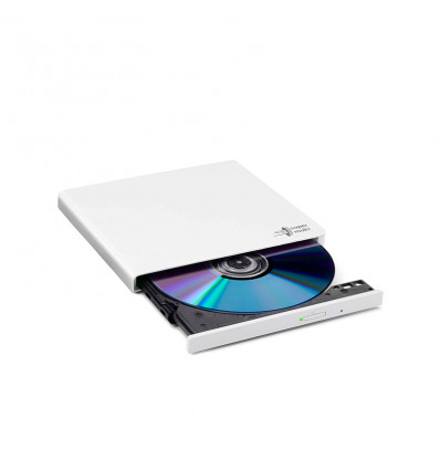 Hitachi DVD Slim Blanca - Grabadora externa