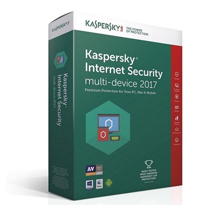 Antivirus Kaspersky 2017 Internet Security 3 licencias
