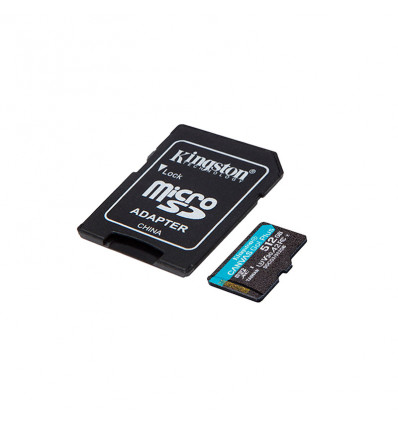 Kingston CANVAS Go! Plus 512GB CL10 - Tarjeta MicroSD + Adaptador