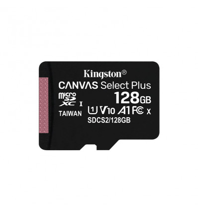 Kingston CANVAS Select Plus 128GB CL10 - Tarjeta MicroSD