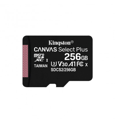 Kingston CANVAS Select Plus 256GB CL10 - Tarjeta MicroSD