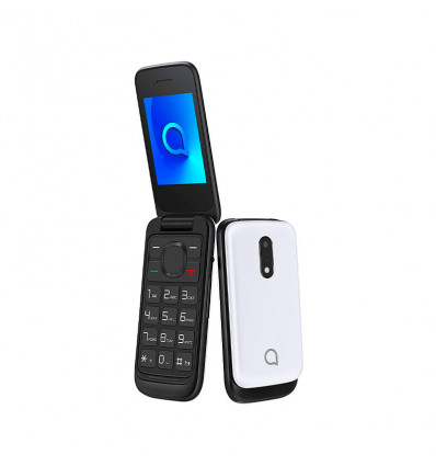 Alcatel 20.53D Blanco Puro - Smartphone 2.4" 4MB 4MB 2G