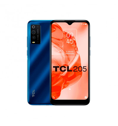 TCL 205 Azul - Smartphone 6.22" 2GB 32GB 4G