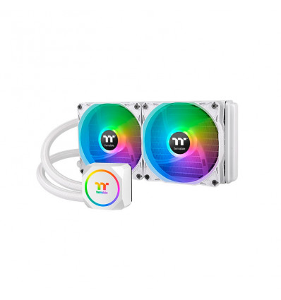 Thermaltake TH240 aRGB Sync Snow Edition - Refrigeración líquida 240mm