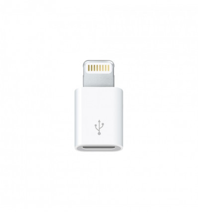 Adaptador Apple Lightning a Micro USB MD820ZMA Reacondicionado